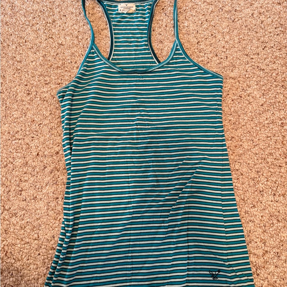 American Eagle Outfitters Striped Tank Top